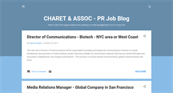 Desktop Screenshot of blog.charet.com